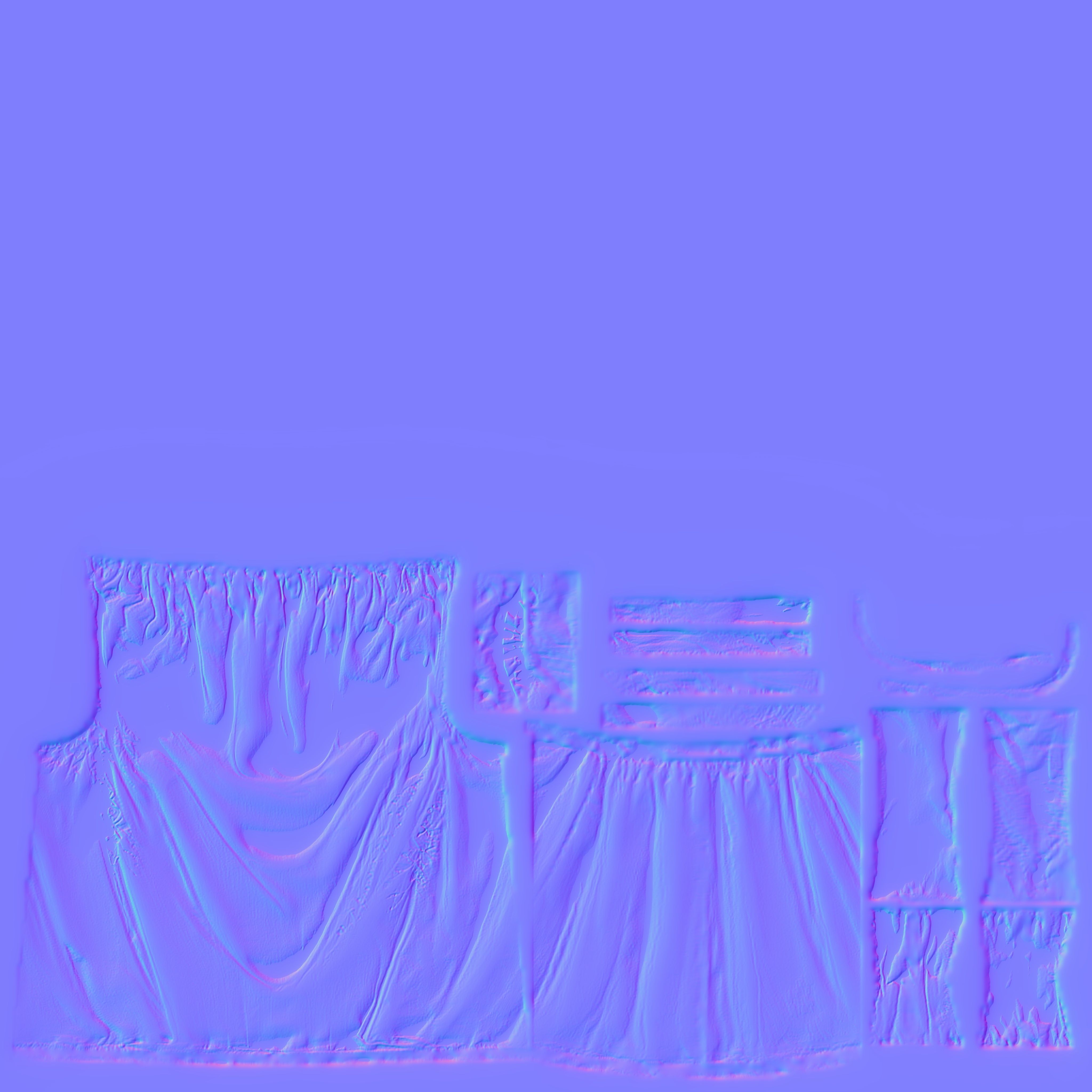 Fashion Top PBR 4k  Low-poly 3D model_4