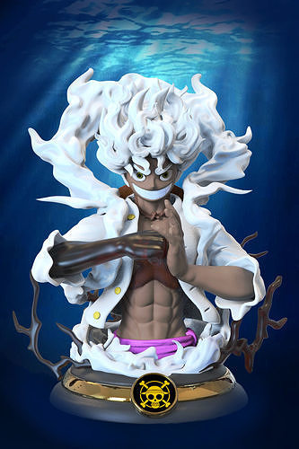 LUFFY GEAR 5 3D print model