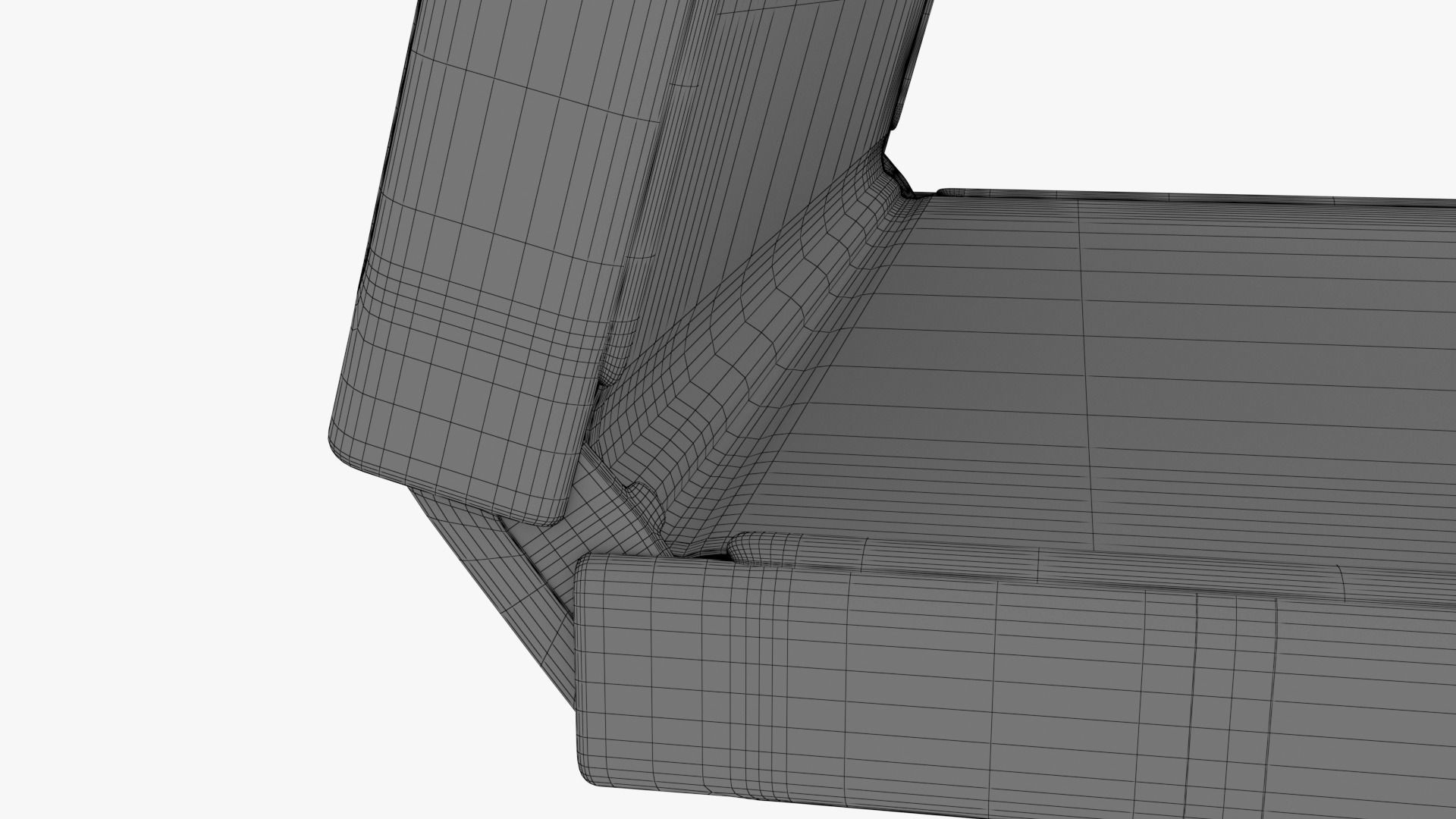 Samsung Galaxy Z Flip 5 Mint 3D model_10