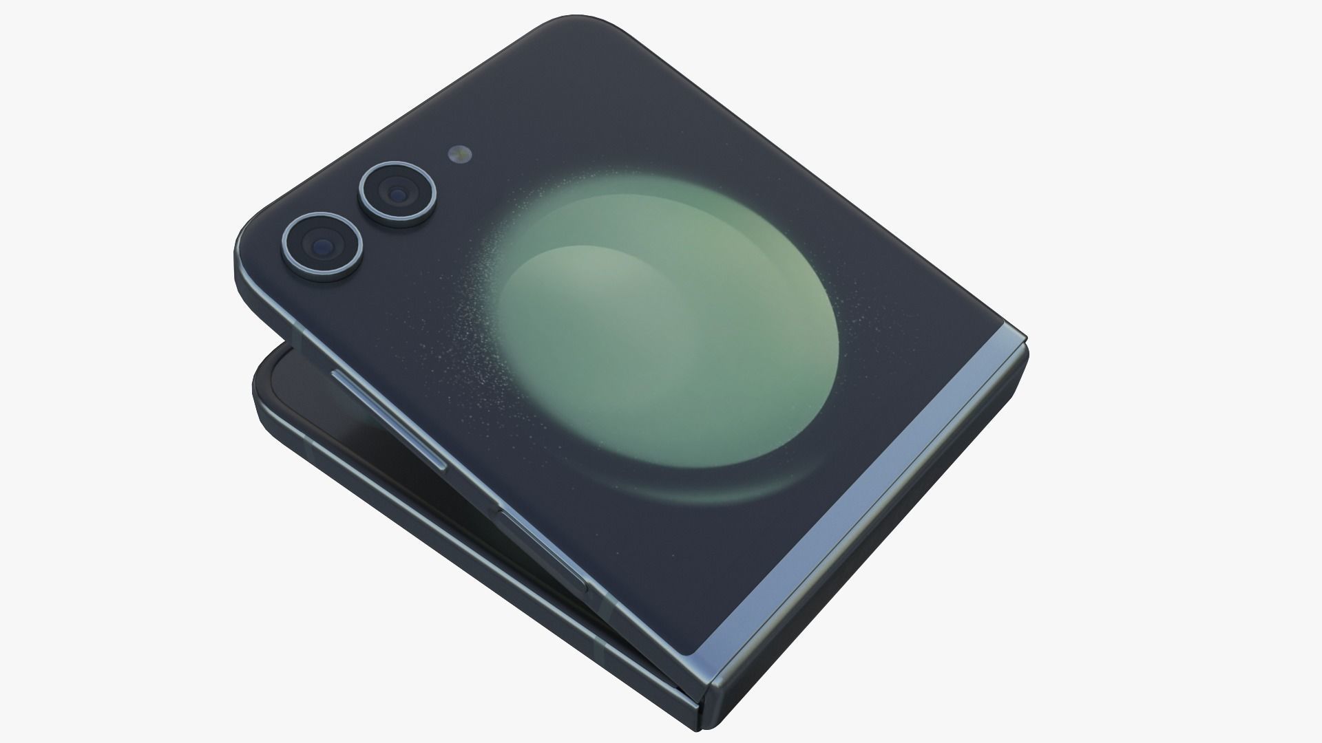 Samsung Galaxy Z Flip 5 Mint 3D model_5