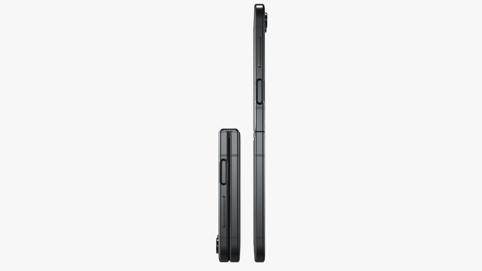 Samsung Galaxy Z Flip 5 Graphite 3D model_11