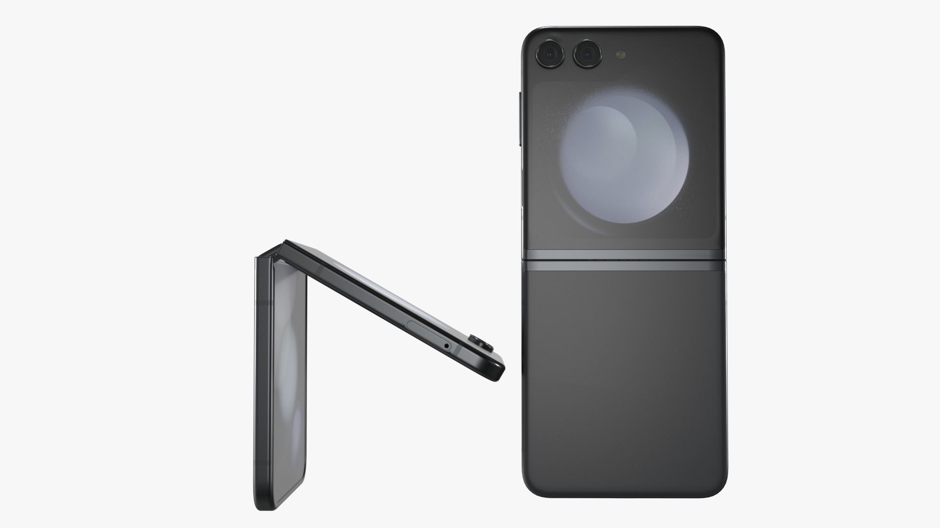 Samsung Galaxy Z Flip 5 Graphite 3D model_13
