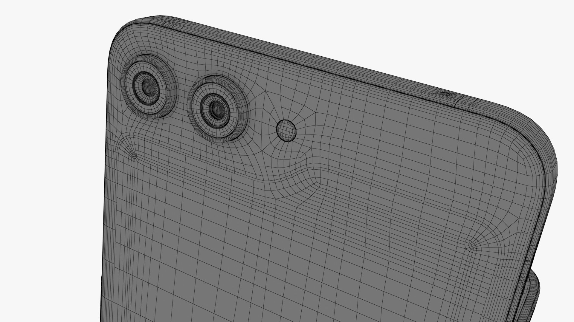 Samsung Galaxy Z Flip 5 Graphite 3D model_15