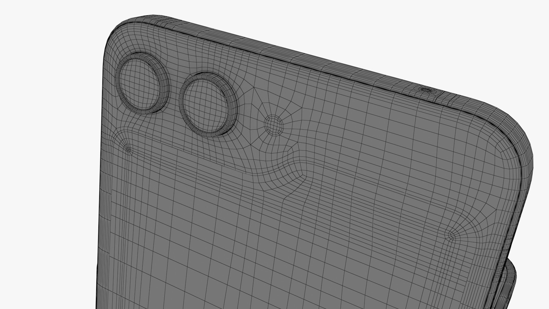 Samsung Galaxy Z Flip 5 Graphite 3D model_14