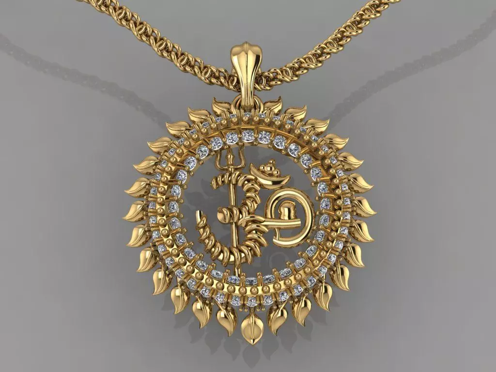 FASHION PENDANT 3D model_0
