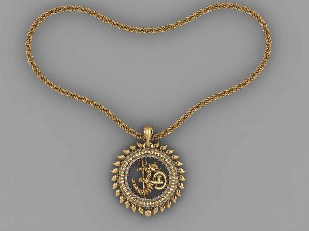 FASHION PENDANT 3D model_3
