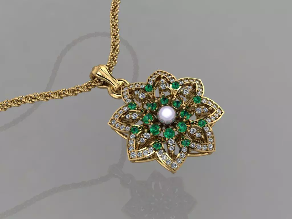 FASHION PENDANT 3D model_0