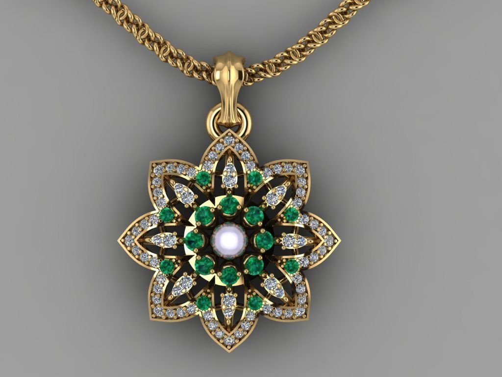 FASHION PENDANT 3D model_3