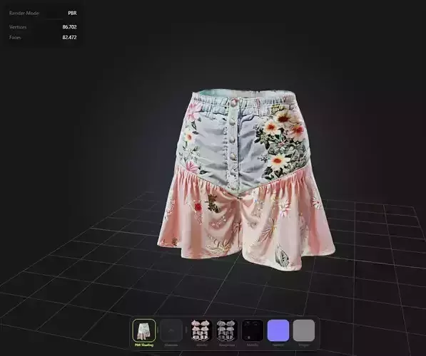 Kawaii Shorts PBR 4k