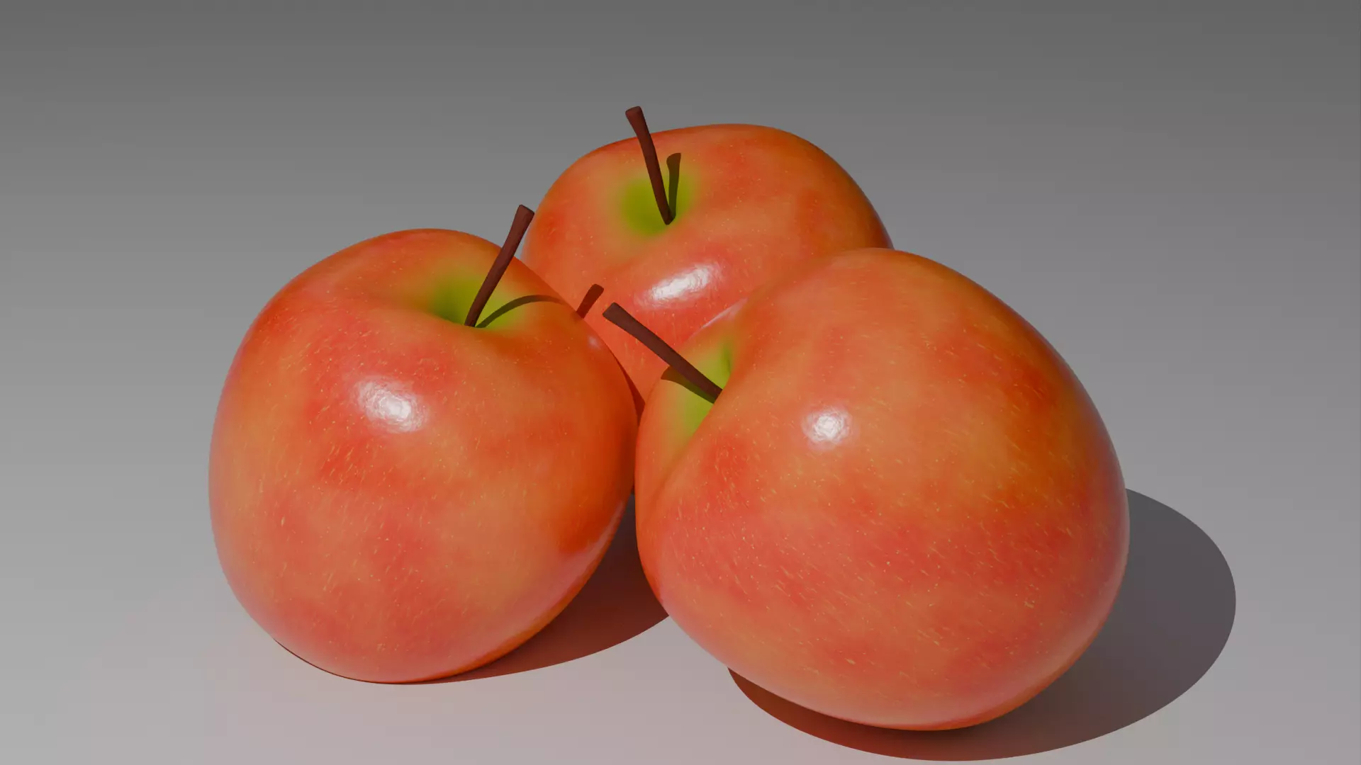 Apple Free low-poly 3D model