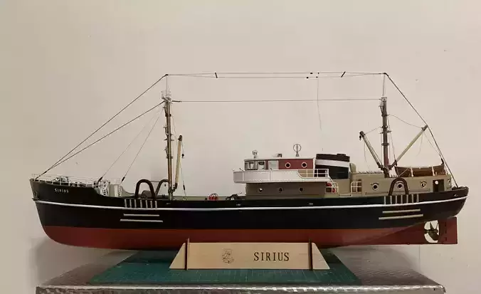  Tintin   Sirius  3D print model