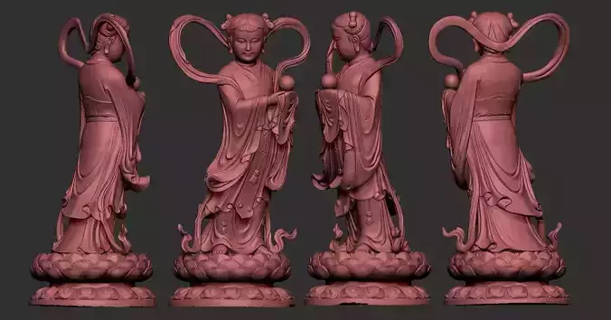 Buddhism 3D print model