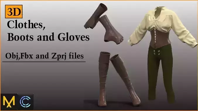 3d Clothing 3D model