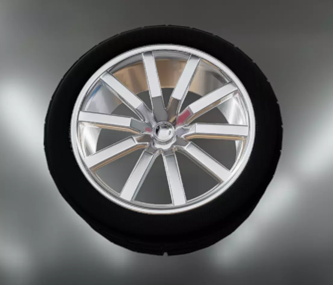 Wheel Free 3D model