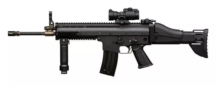 scar l gun 3D model