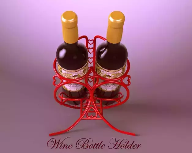 Wine Bottle Holder 3D print model