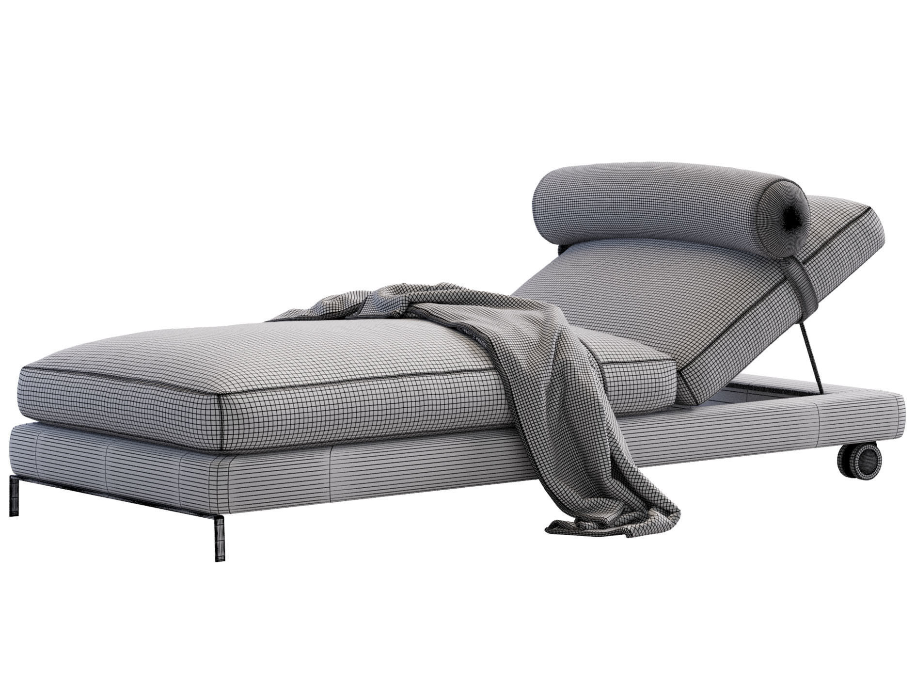  Ray Outdoor Fabric By Bebitalia 3D model_3