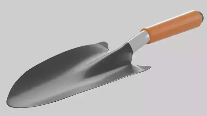 Garden Trowel 3D model