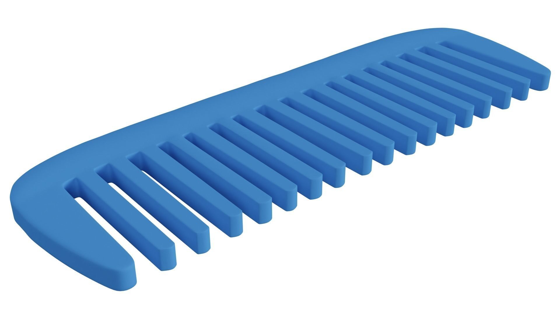 Hair Comb 3D model_6
