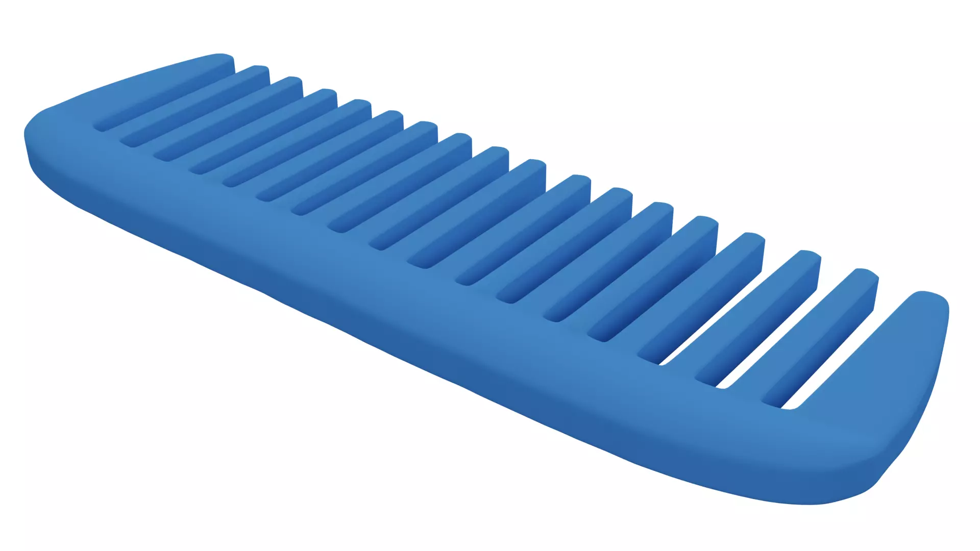 Hair Comb 3D model_0