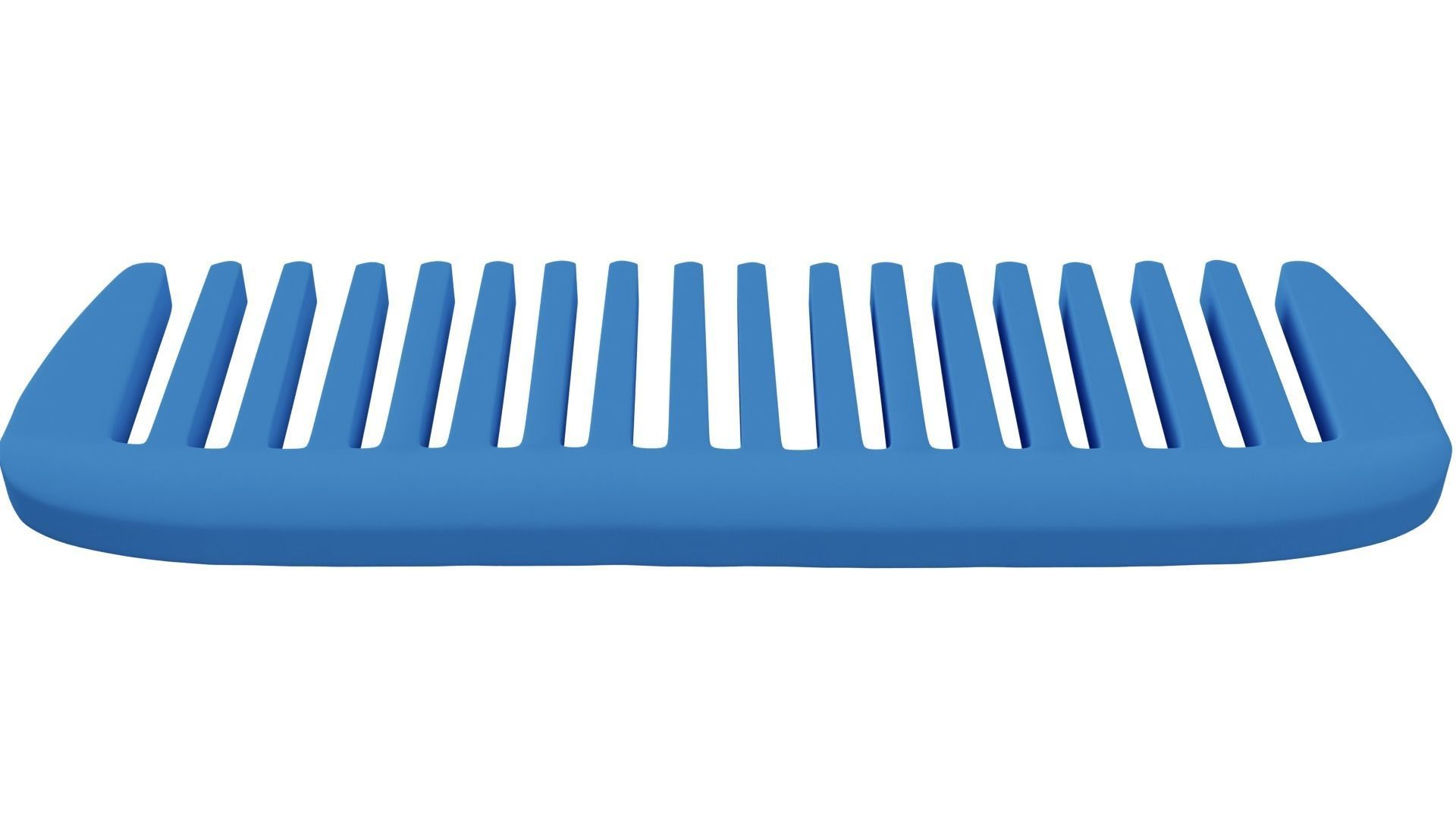 Hair Comb 3D model_1