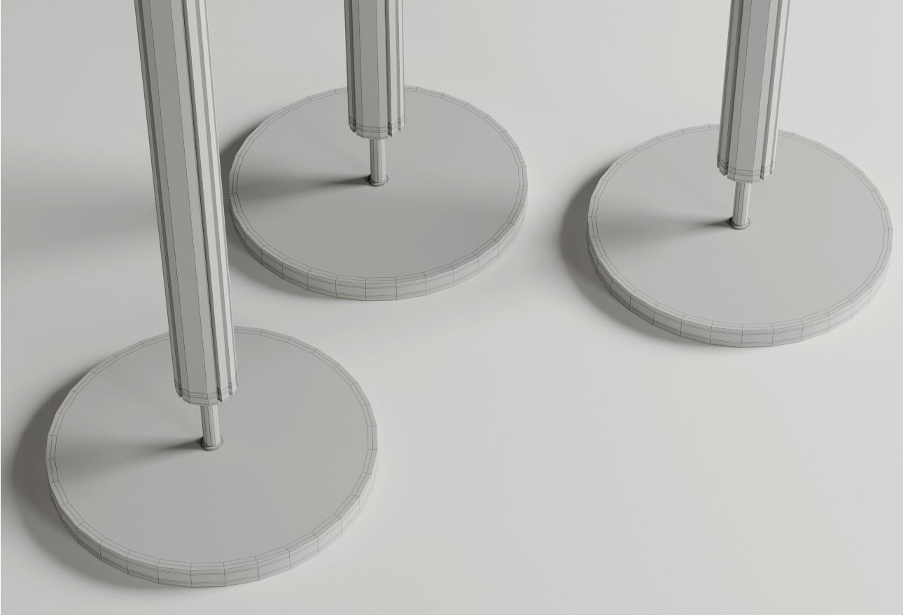 Aromas del Campo Niro Floor Lamp Low-poly 3D model_6