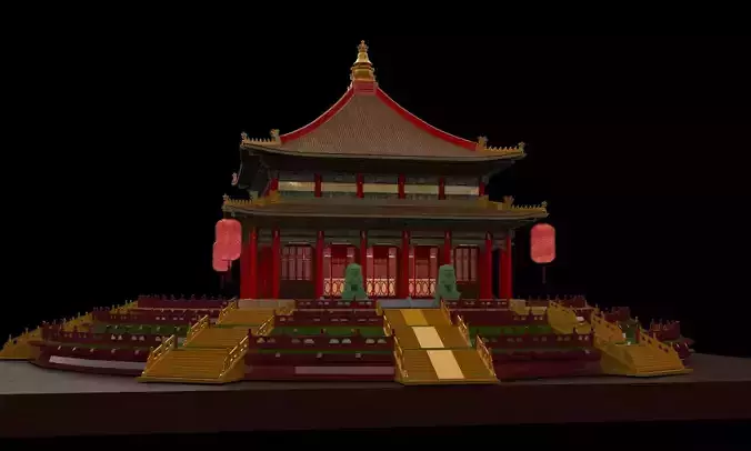 Chinese ancient  house  
