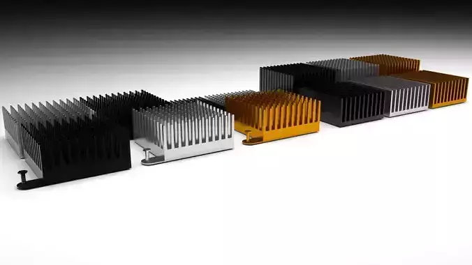 Chipset Radiators Set