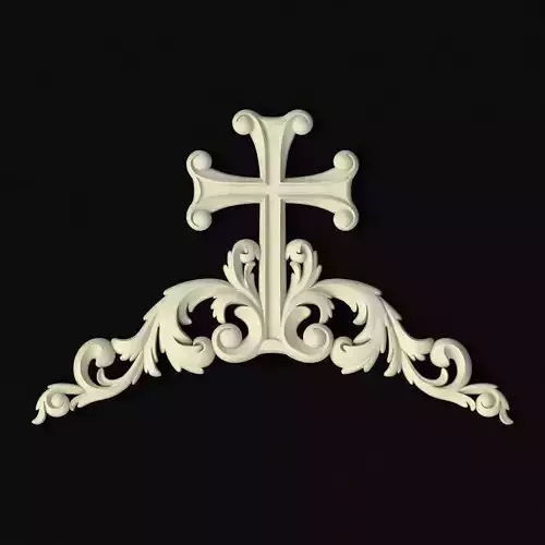 Central decor ornament for furniture