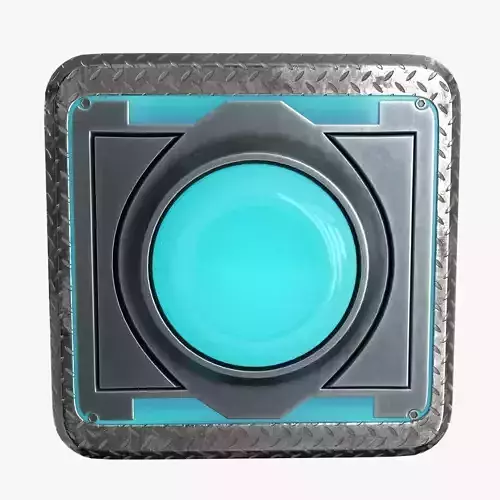 Push Button Neon 4 color 3D