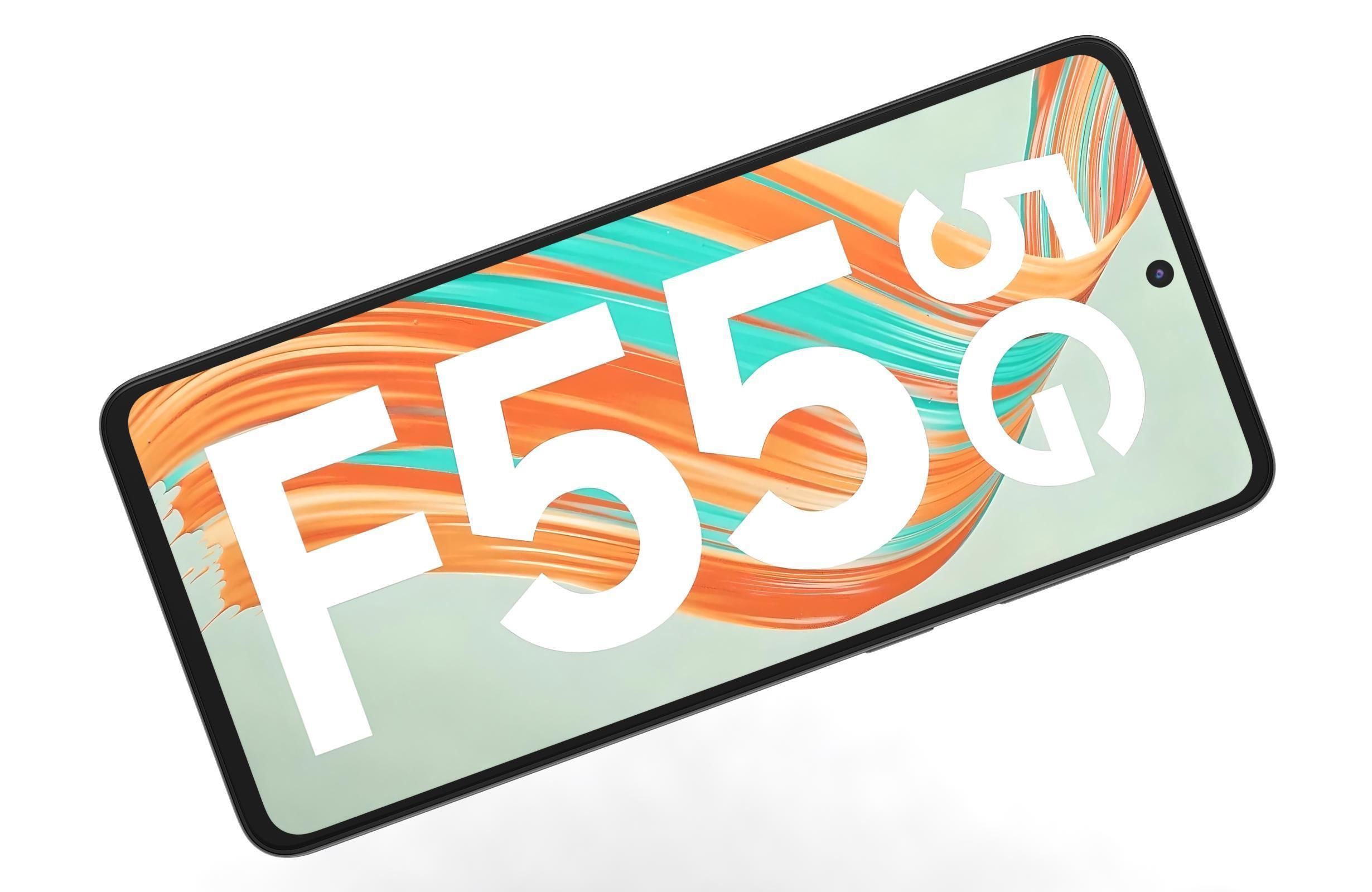 Samsung Galaxy F55 Raisin Black 3D model_10