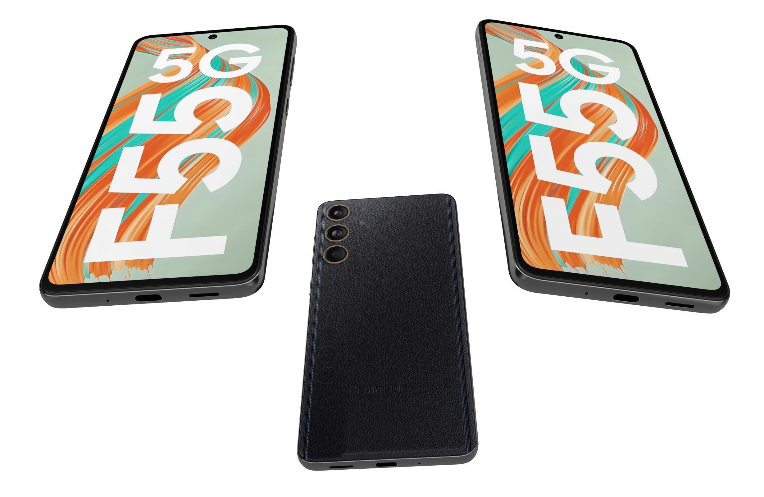 Samsung Galaxy F55 Raisin Black 3D model_2