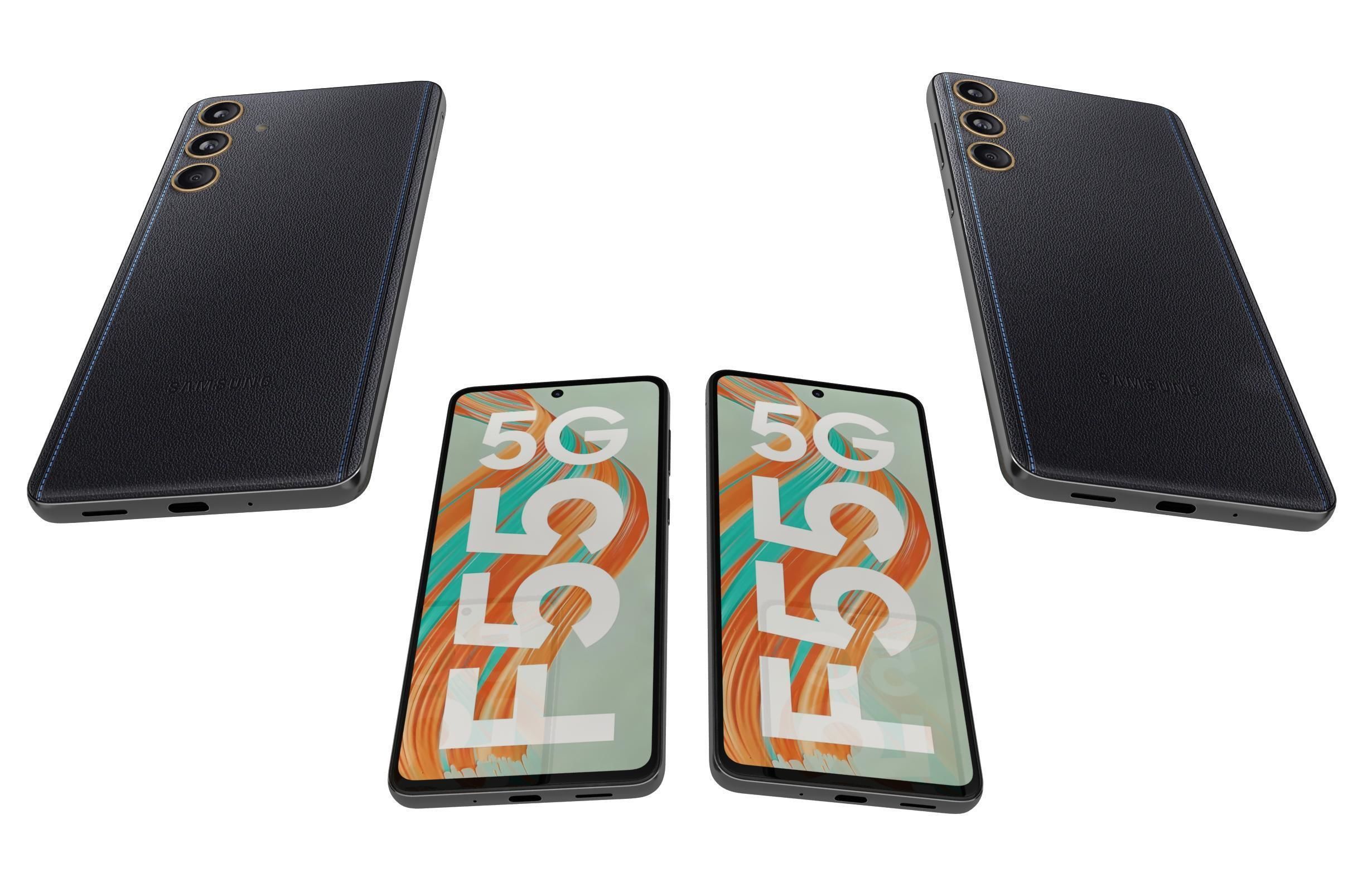 Samsung Galaxy F55 Raisin Black 3D model_5