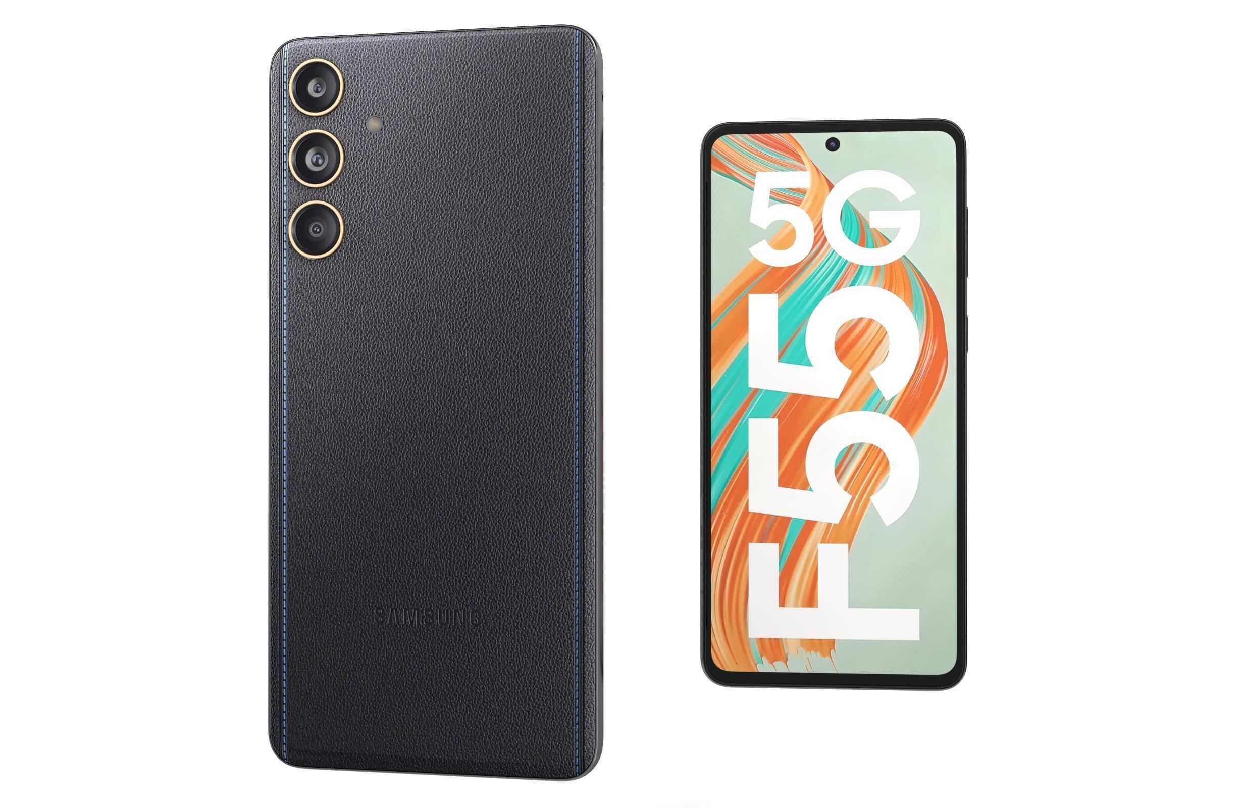 Samsung Galaxy F55 Raisin Black 3D model_7