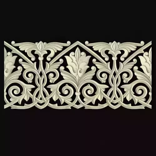 Central decor ornament for furniture