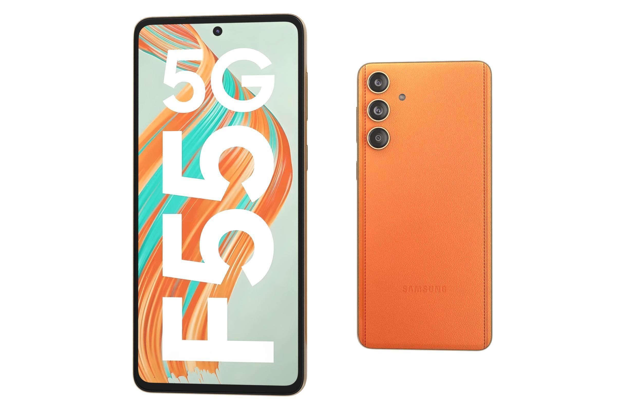 Samsung Galaxy F55 Apricot Crush 3D model_6