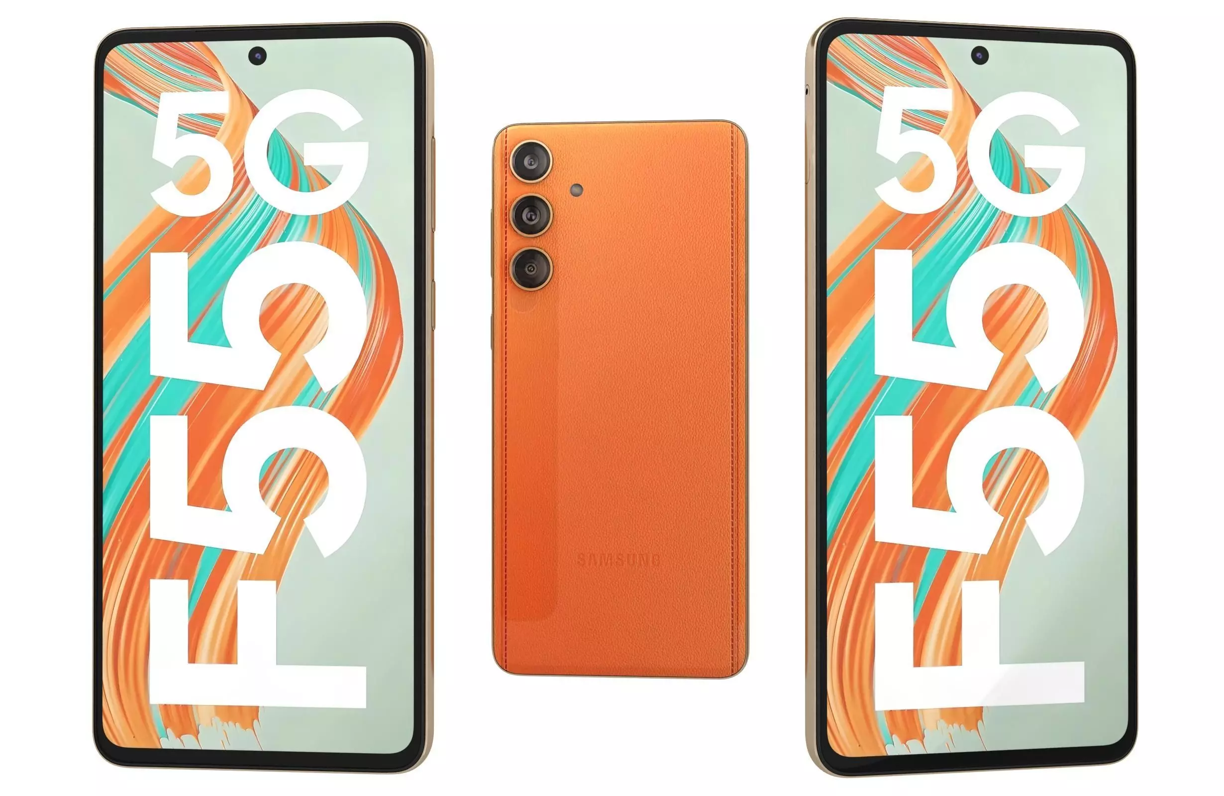 Samsung Galaxy F55 Apricot Crush 3D model_0