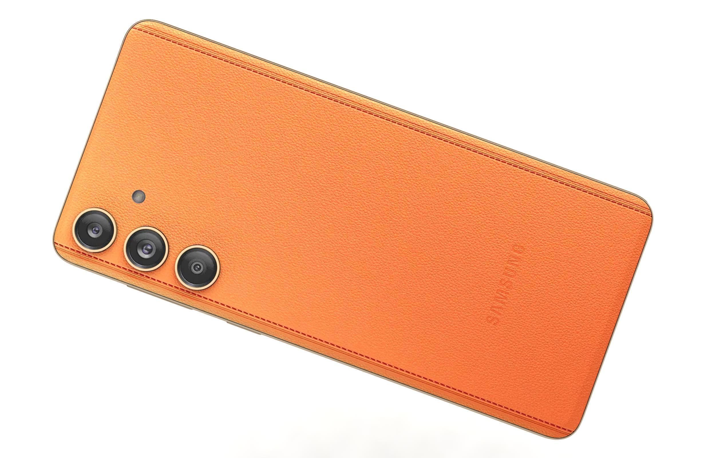 Samsung Galaxy F55 Apricot Crush 3D model_11