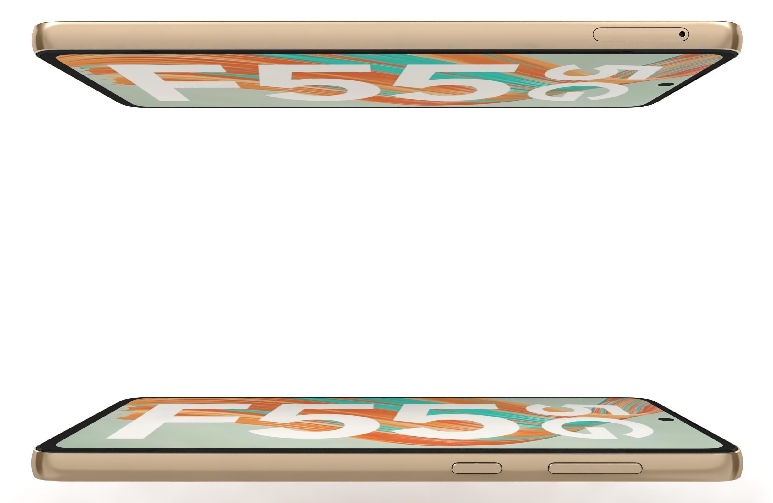 Samsung Galaxy F55 Apricot Crush 3D model_9