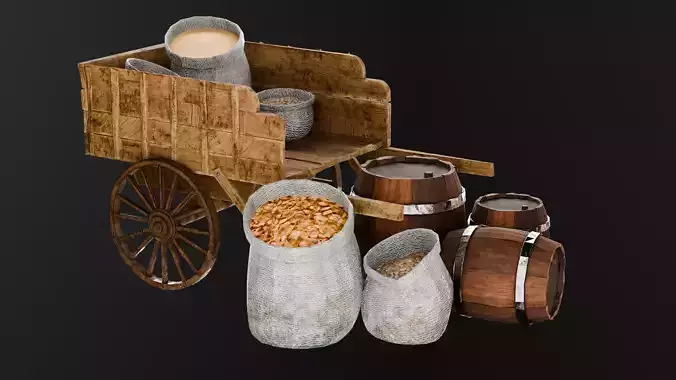 Cargo cart Game Assets item2