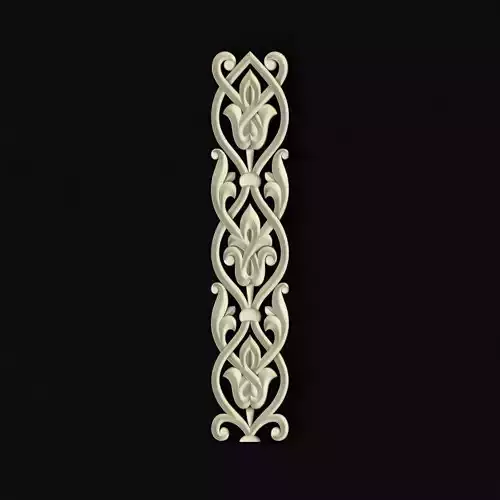 Central decor ornament for furniture