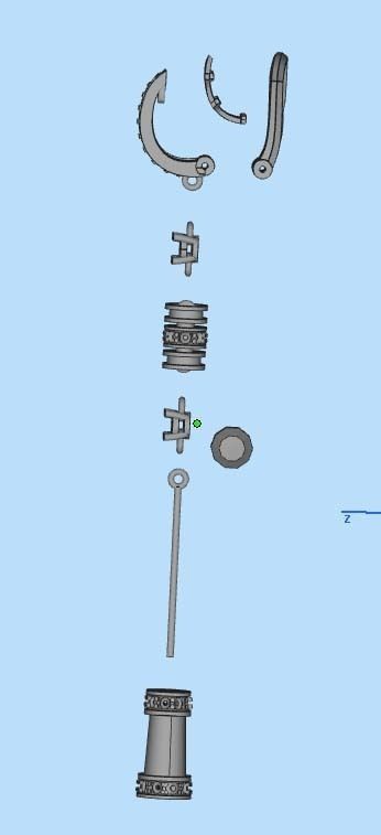 earrings 3D print model_23