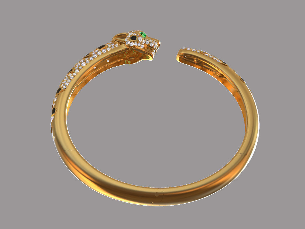 bracelet 3D print model_25