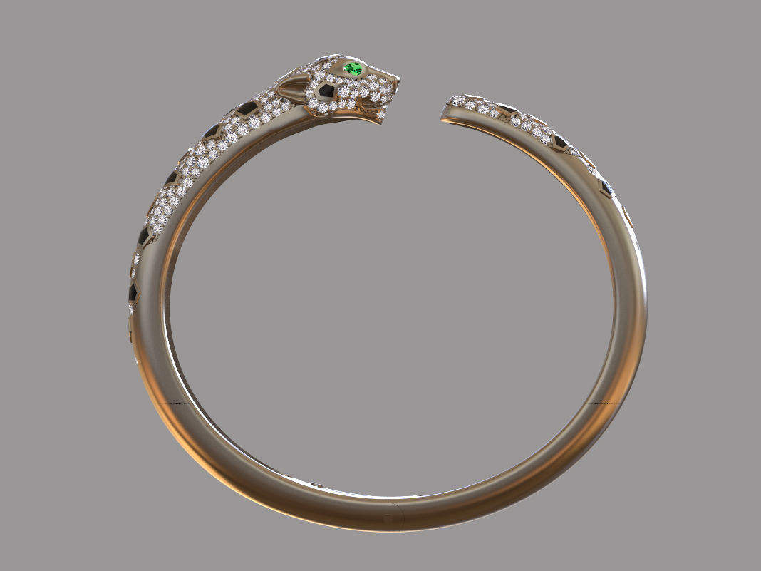 bracelet 3D print model_30