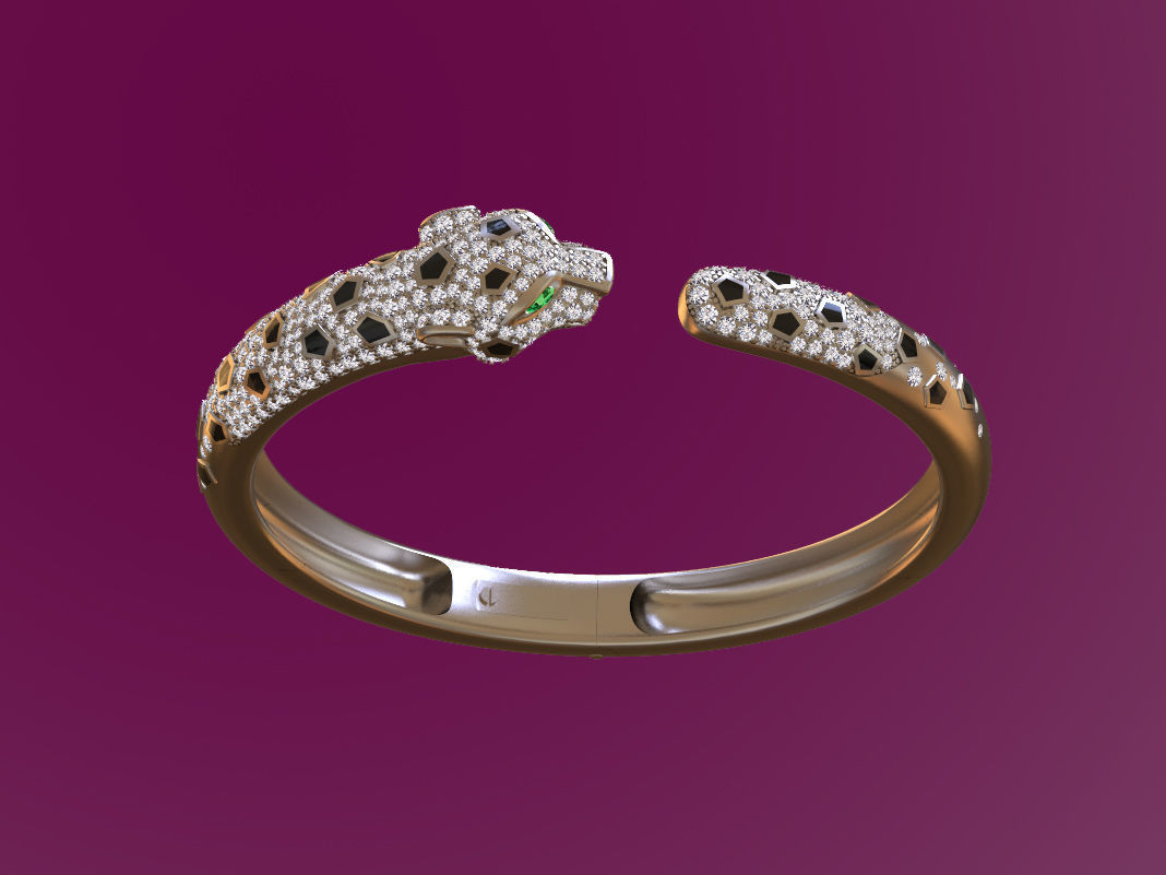 bracelet 3D print model_26