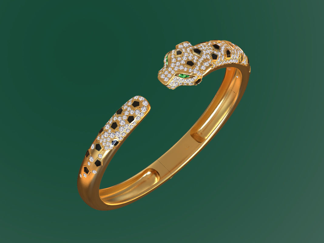 bracelet 3D print model_29