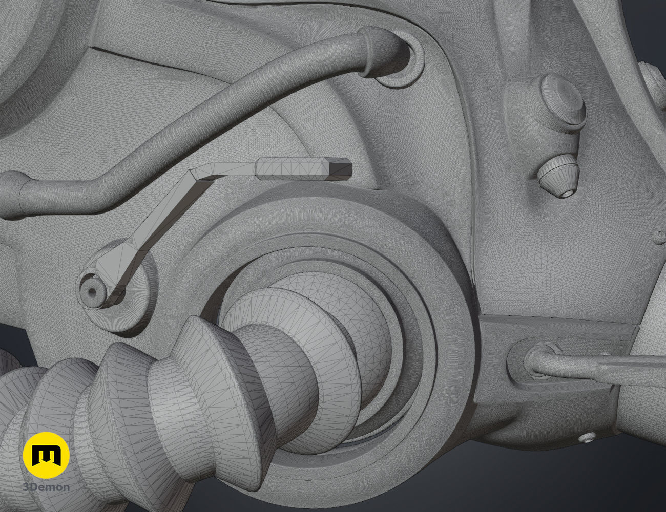 Fallout T60 Helmet - live action series 3D print model_15