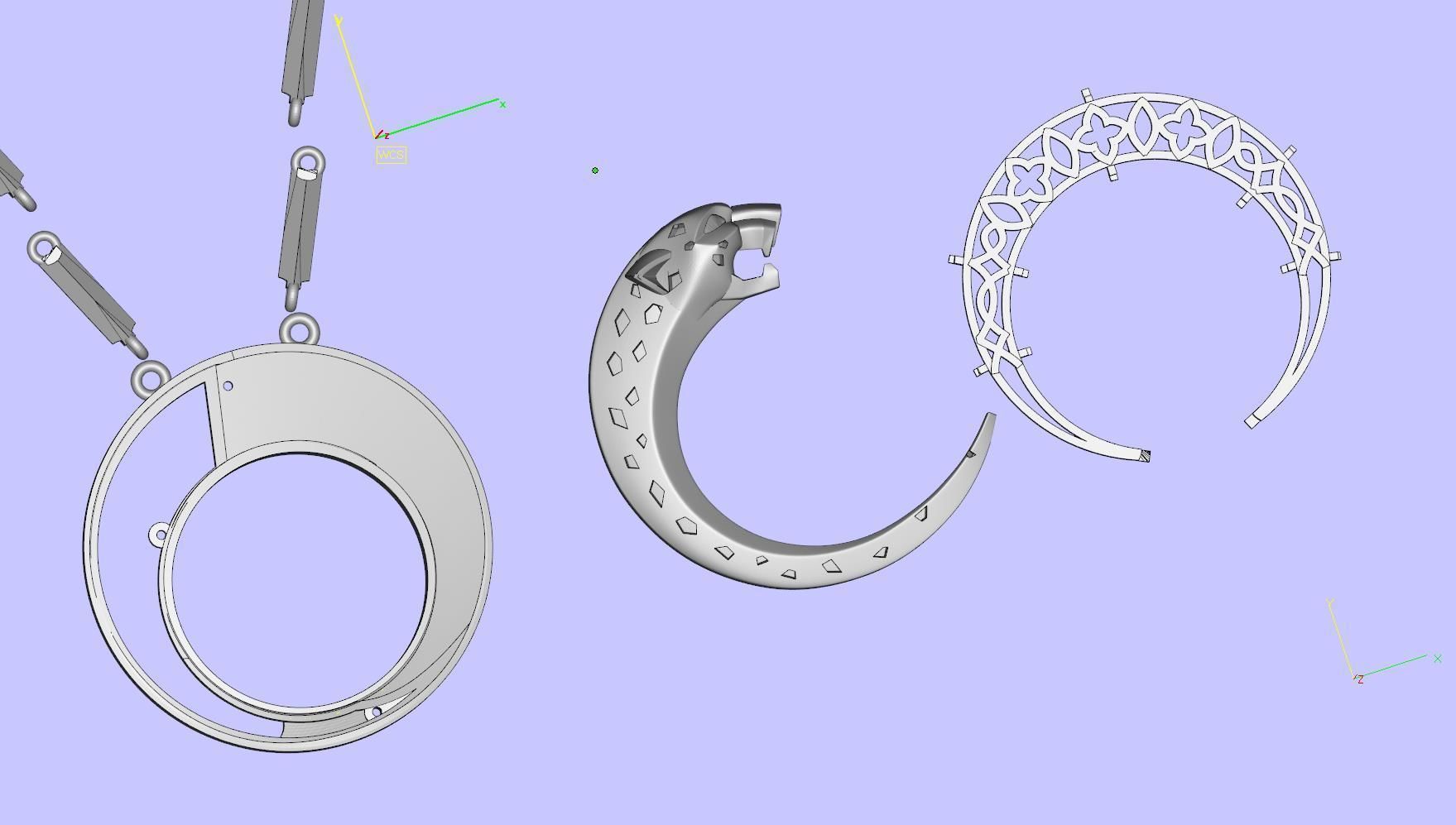 pendant 3D print model_12