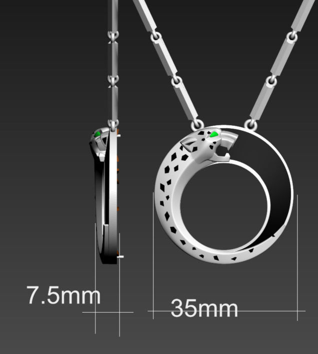 pendant 3D print model_28