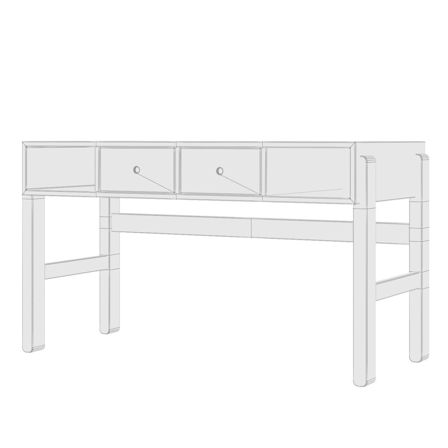 Flexa Popsicle desk 3D model_6